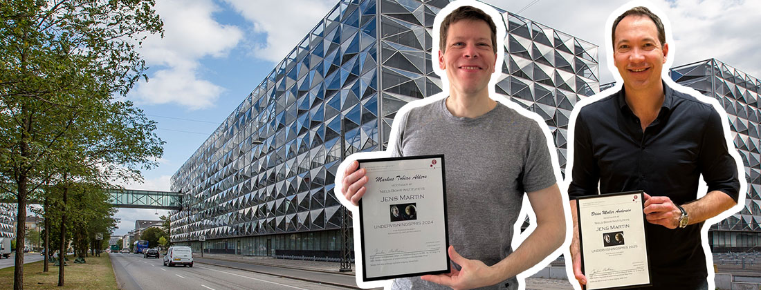 At the Niels Bohr Institute kickoff on 12 March 2026, the award for Teacher of the Year at the Niels Bohr Institute—the Jens Martin Knudsen Award—was presented to two recipients for two separate periods.