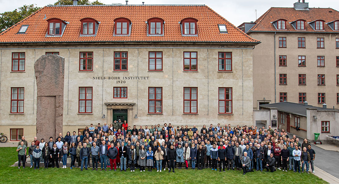 Fællesfoto af Niels Bohr Institutet