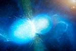 Neutronstjerners sammenstød rystede universet