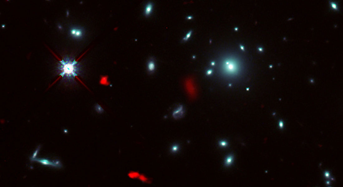 Billede af galaksehoben RXCJ0600-2007 
