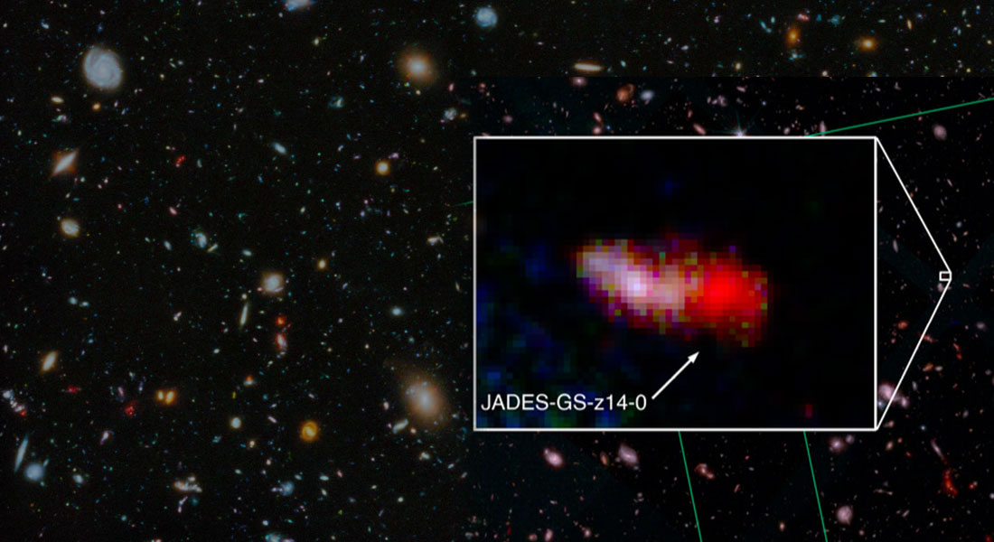 Gennem superteleskopet James Webb har forskere fra Københavns Universitet for første gang set dannelsen af tre af de absolut tidligste galakser i universet for over 13 milliarder år siden. 