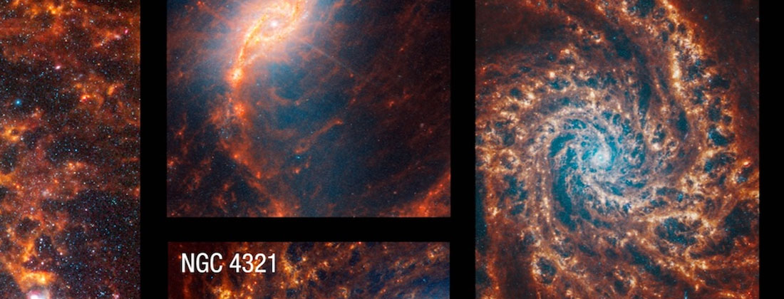 Using the James Webb Space Telescope, a team of researchers led by a Danish bachelor student has uncovered surprising new details about the fine structure of cosmic dust in nearby galaxies.