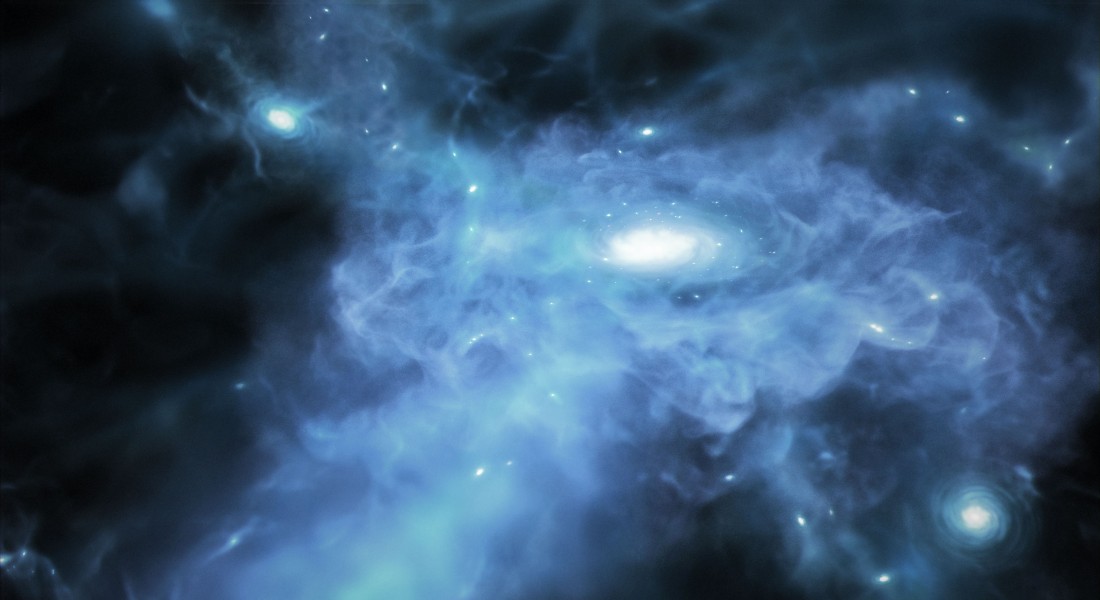 Using the James Webb Space Telescope, University of Copenhagen researchers have become the first to see the formation of three of the earliest galaxies in the universe, more than 13 billion years ago.