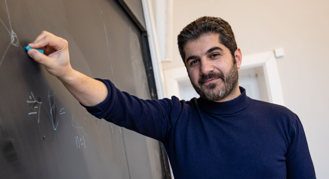 Weria Pezeshkian at the Niels Bohr Institute, University of Copenhagen has developed the new modeling tool FreeDTS together with other researchers at the University of Southern Denmark.