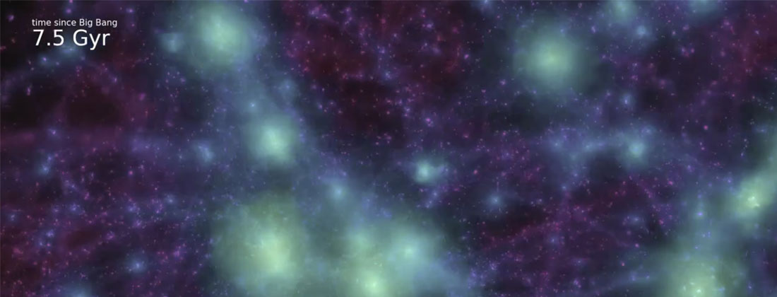 The largest structures in the universe are galaxy clusters—groups of galaxies held together by gravity. Their developmental history is now being rewritten—thanks to a student’s bachelor project.
