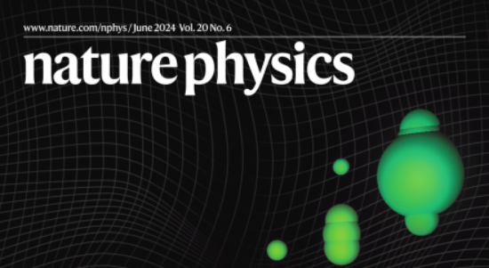 Nature Physics cover, Volume 20 Issue 6, June 2024