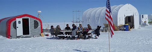 Saturday night outdoor relaxation under sunny and calm conditions. From left to right: Steff, Sarah, Bo, Jakob, Andrea, Jan, Trevor, Lizzie, and Niccoló. Saturday night outdoor relaxation under sunny and calm conditions. From left to right: Steff, Sarah, Bo, Jakob, Andrea, Jan, Trevor, Lizzie, and Niccoló.