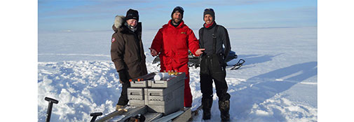 The shallow drill team celebrating the termination of a 11m core at the 1988 drill site as of yesterday (or day before yesterday… or two days ago?). Lizzie, Andrea, and Niccolò. The shallow drill team celebrating the termination of a 11m core at the 1988 drill site as of yesterday (or day before yesterday… or two days ago?). Lizzie, Andrea, and Niccolò.