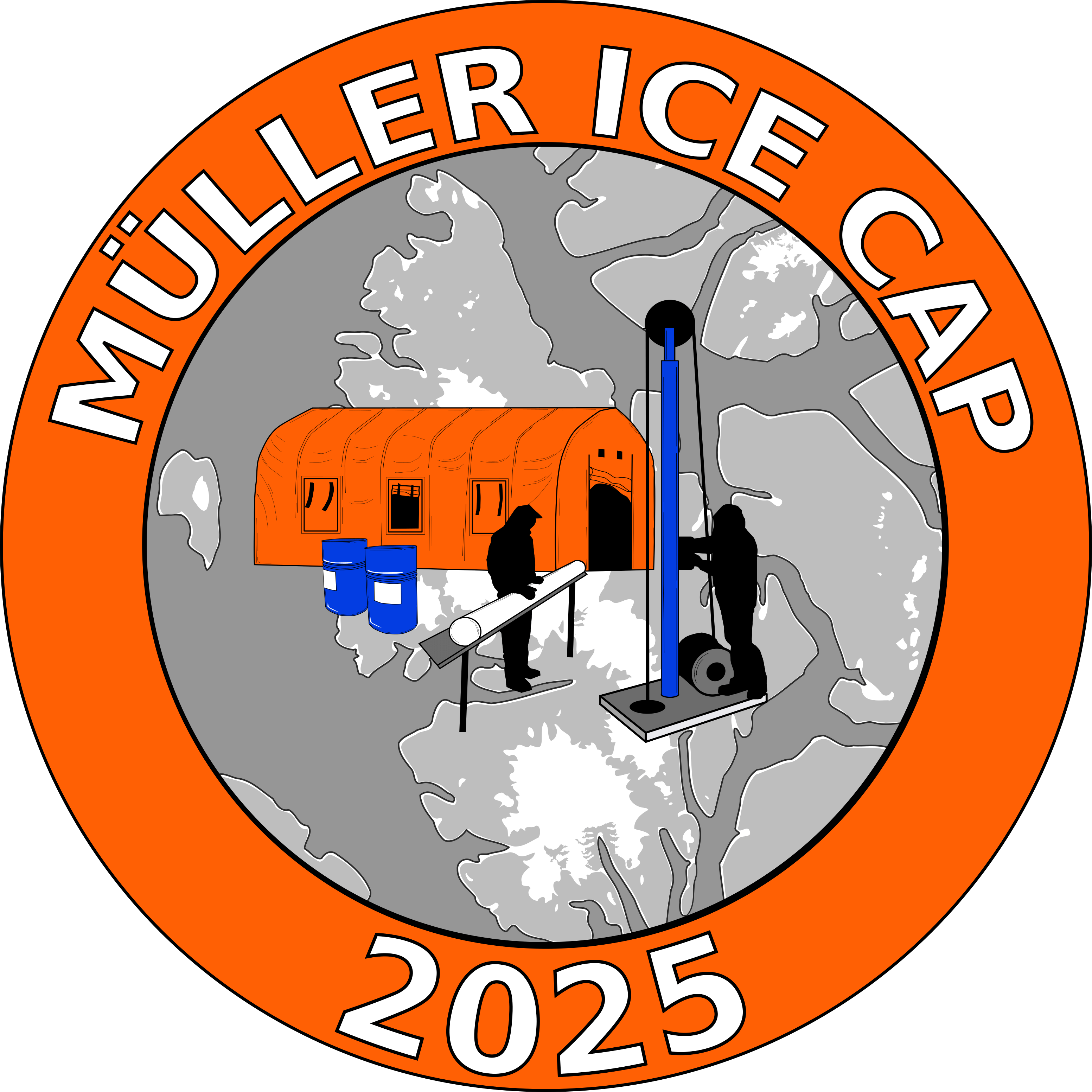 Read about the current field updates from the ice core drilling project in Canada on Müller Ice Cap.