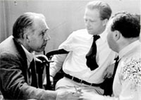 Niels Bohr, Werner Heisenberg and Wolfgang Pauli