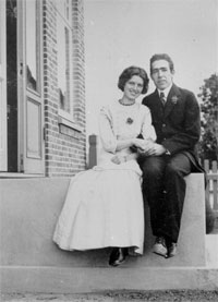 Niels Bohr og Margrethe Nørlund som forlovede.