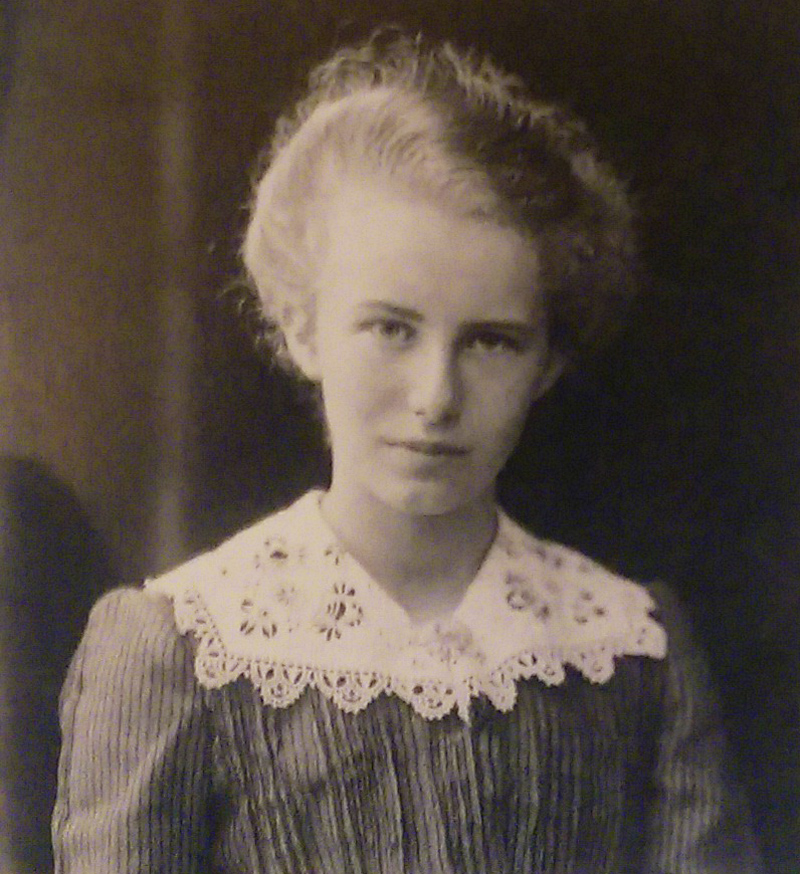 Inge Lehmann som 13-årig