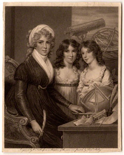 Margaret Bryan with her daughters 