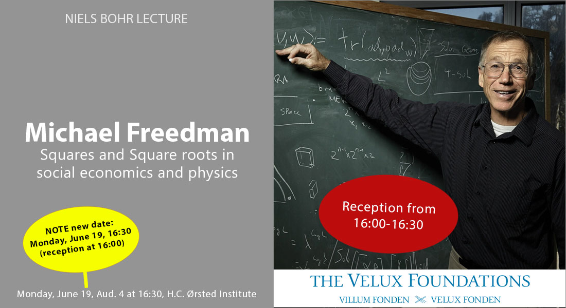 Niels Bohr Lecture by Michael Freedman