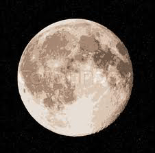 Fotografi af månen
