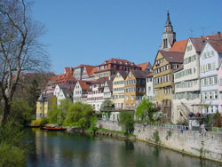 Billede fra byen Tübingen